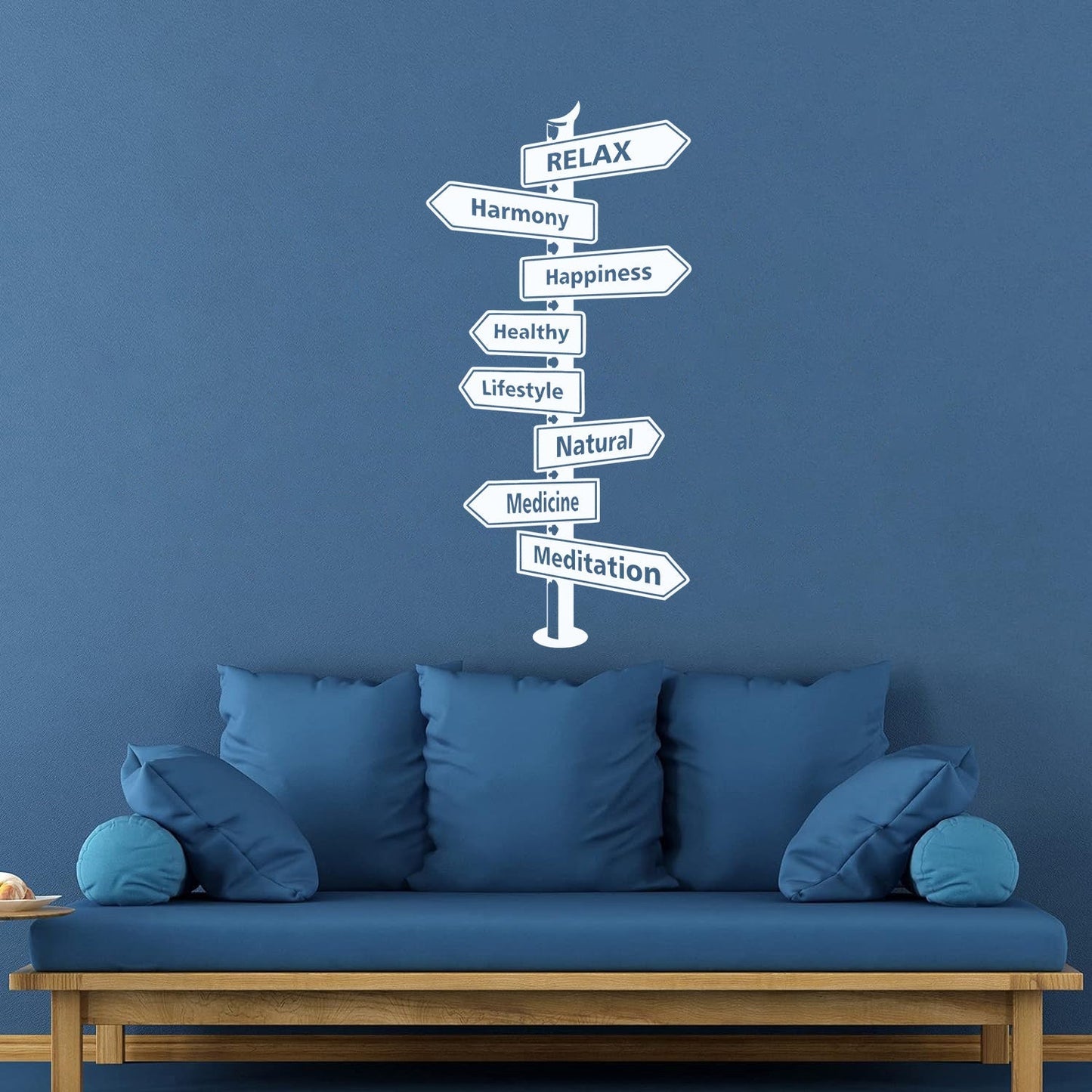 Wall Stickers Health Sign Sports Harmony Relax It Won'T Fall Off
