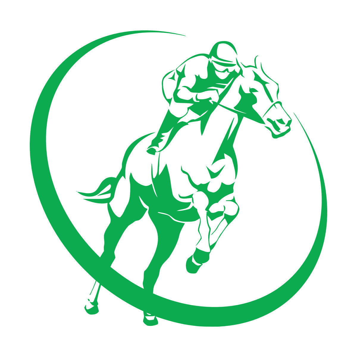 Horse Race Jockey Jogging Racecourse Hippodrome Engraving Stickers Art Decoration