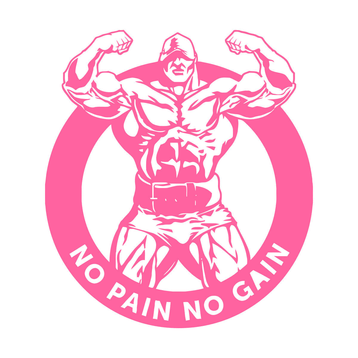 Lettering Stickers Motivating Phrases Fitnesscenter Sports Lifestyle Gymnastics Window Decals