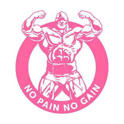 Lettering Stickers Motivating Phrases Fitnesscenter Sports Lifestyle Gymnastics Window Decals