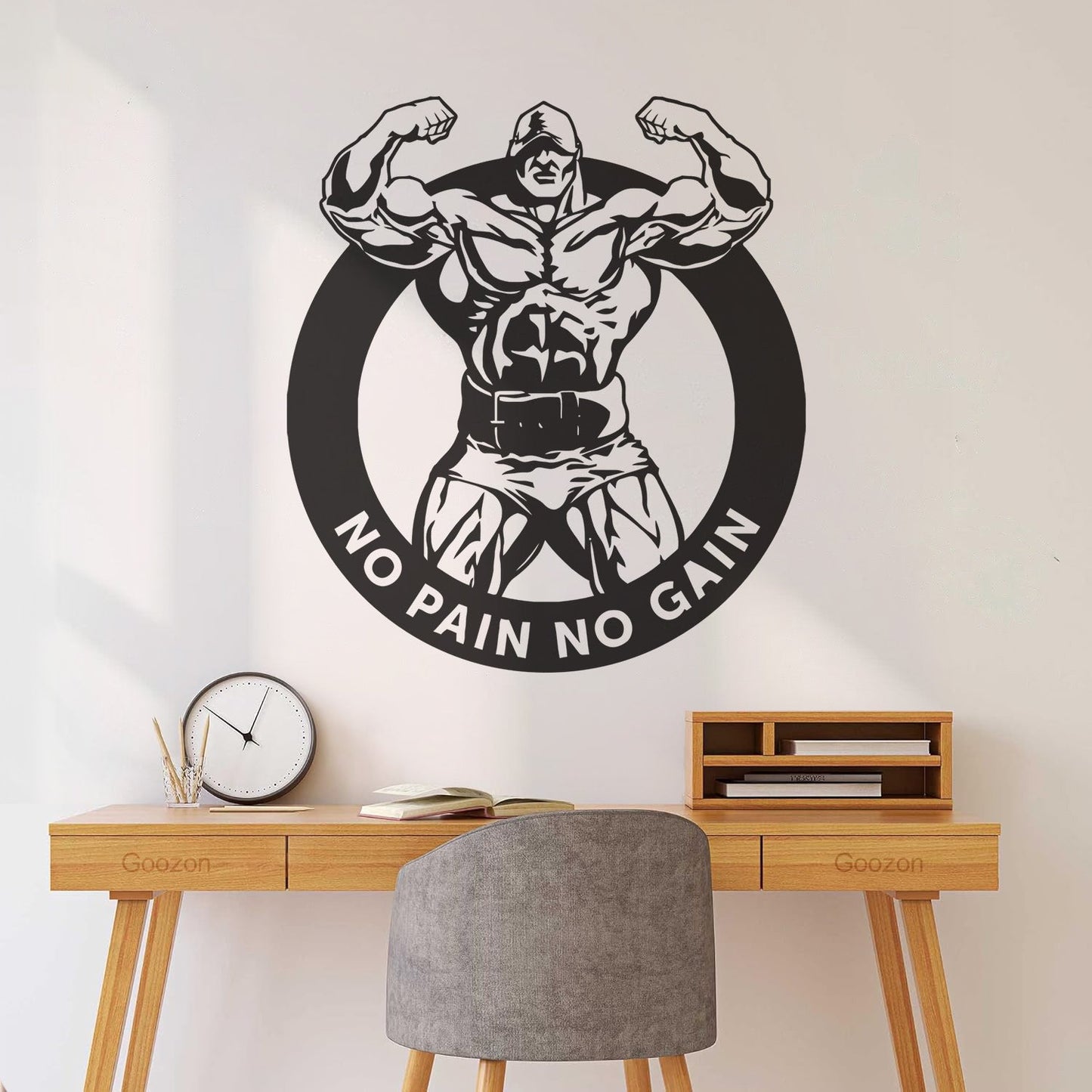 Lettering Stickers Motivating Phrases Fitnesscenter Sports Lifestyle Gymnastics Window Decals