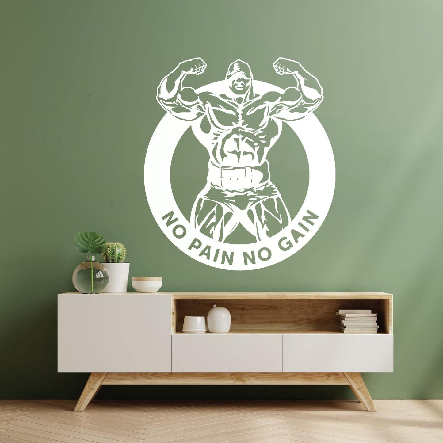 Lettering Stickers Motivating Phrases Fitnesscenter Sports Lifestyle Gymnastics Window Decals