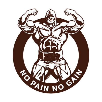 Lettering Stickers Motivating Phrases Fitnesscenter Sports Lifestyle Gymnastics Window Decals