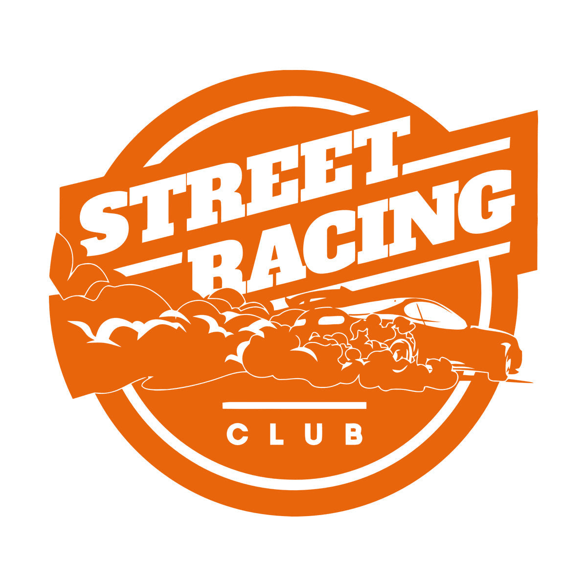 Wall Vinyl Sticker Decor Street Racing Rider Extreme Sports Garage Equipped With Transfer Film Kit