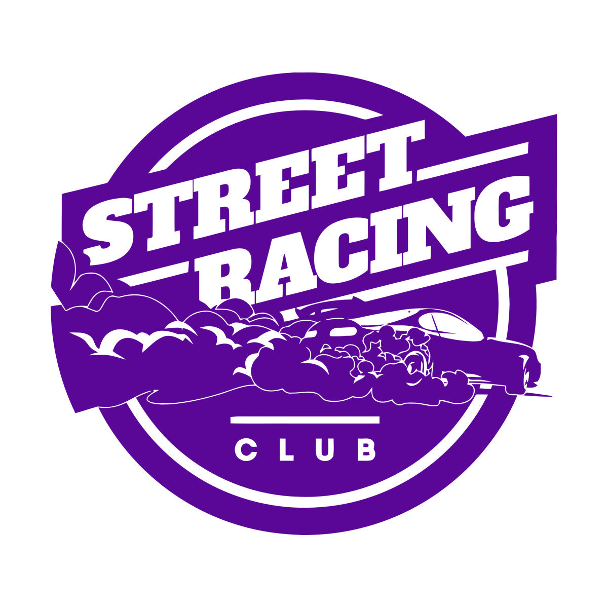 Wall Vinyl Sticker Decor Street Racing Rider Extreme Sports Garage Equipped With Transfer Film Kit