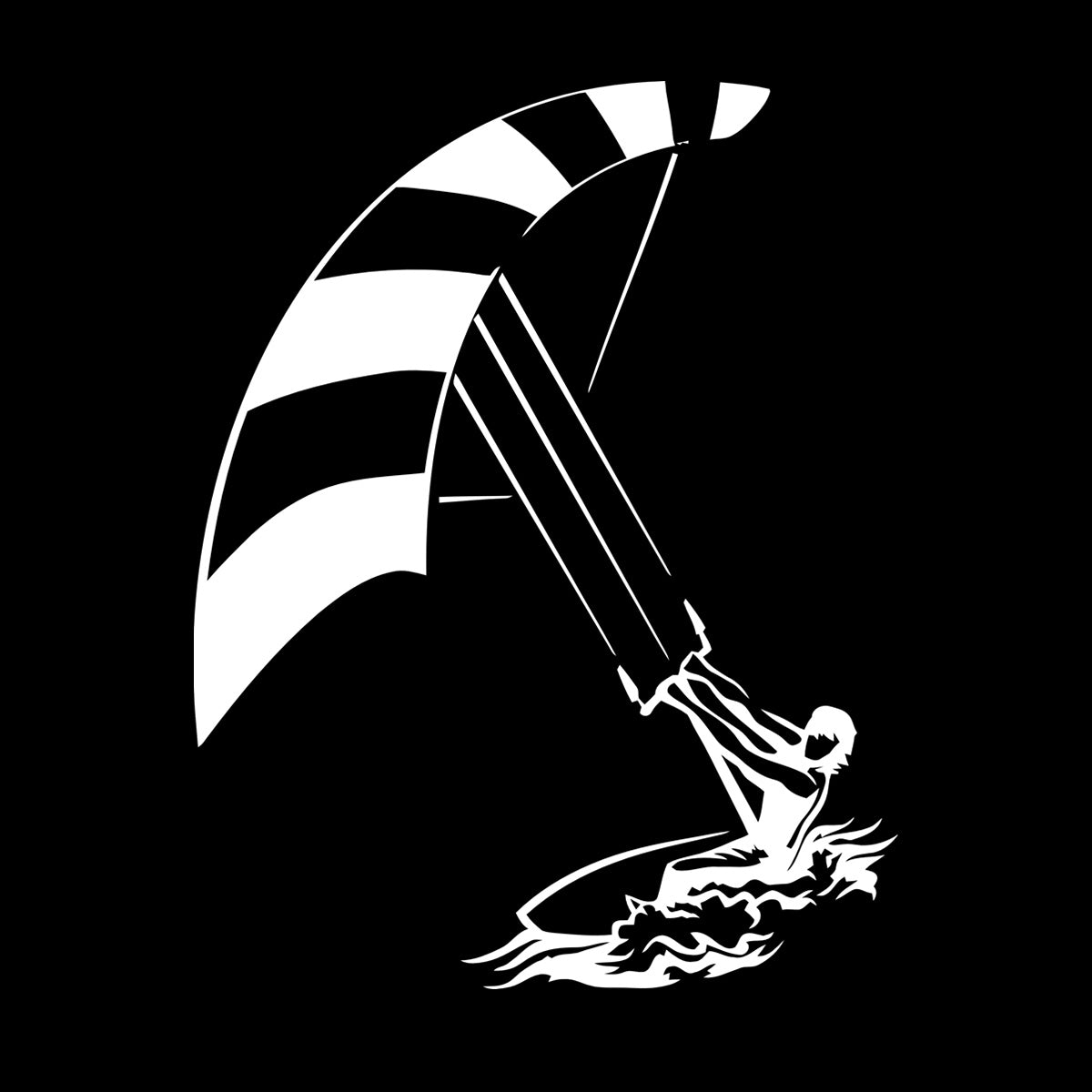 Fine Carving Decals Windsurfing Water Extrem Sport Multiple Size Options