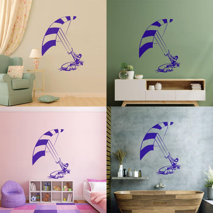 Fine Carving Decals Windsurfing Water Extrem Sport Multiple Size Options