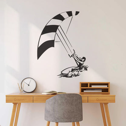 Fine Carving Decals Windsurfing Water Extrem Sport Multiple Size Options