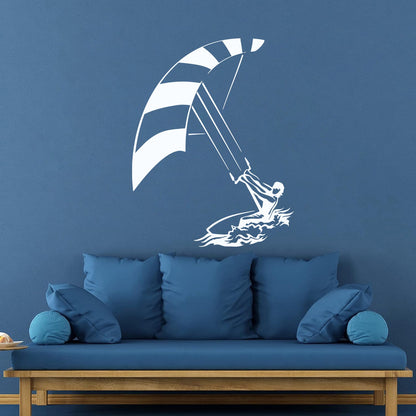 Fine Carving Decals Windsurfing Water Extrem Sport Multiple Size Options