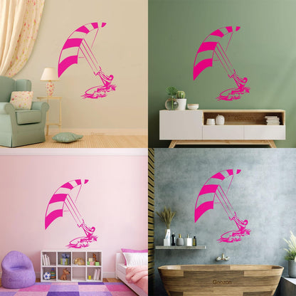 Fine Carving Decals Windsurfing Water Extrem Sport Multiple Size Options