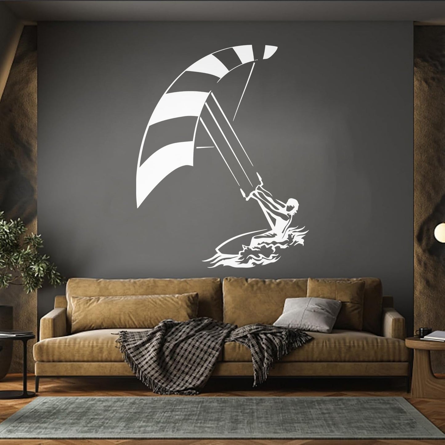 Fine Carving Decals Windsurfing Water Extrem Sport Multiple Size Options