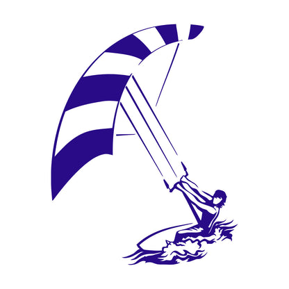 Fine Carving Decals Windsurfing Water Extrem Sport Multiple Size Options