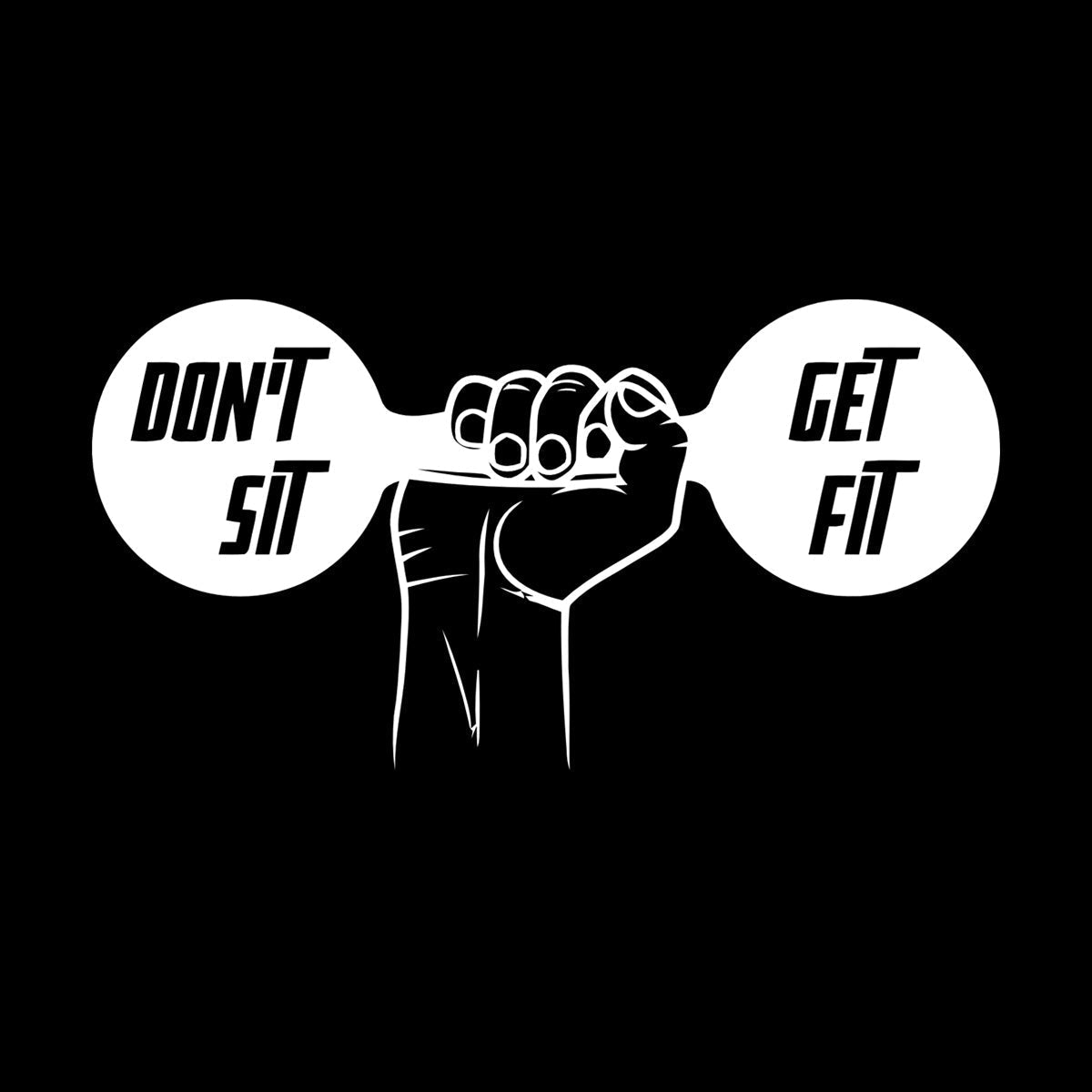 Dumbbell Gymnastics Fitnesscenter Sport Lettering Decals Personalized Customization