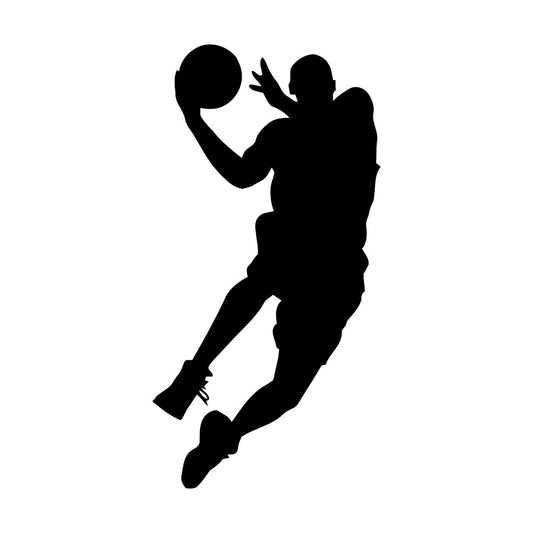 Vinyl Wall Stickers Sport Basketball Palyer Man Car Body Decoration