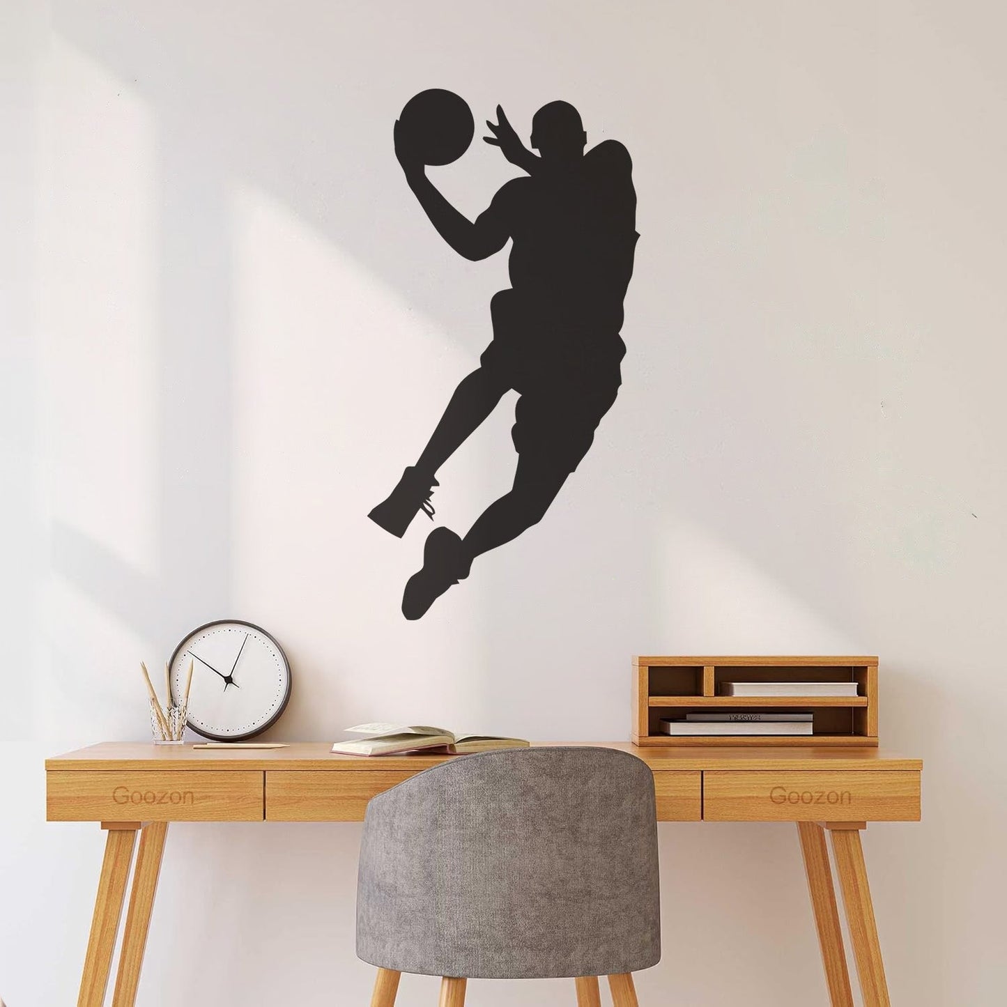 Vinyl Wall Stickers Sport Basketball Palyer Man Car Body Decoration