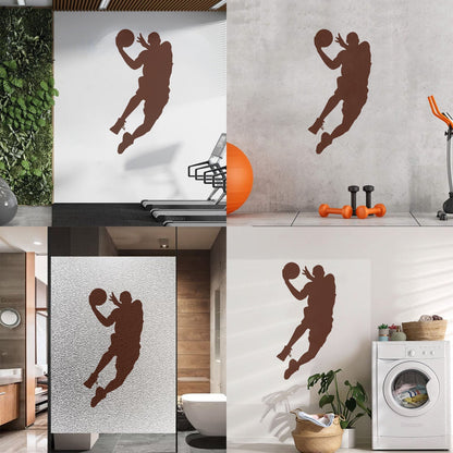 Vinyl Wall Stickers Sport Basketball Palyer Man Car Body Decoration