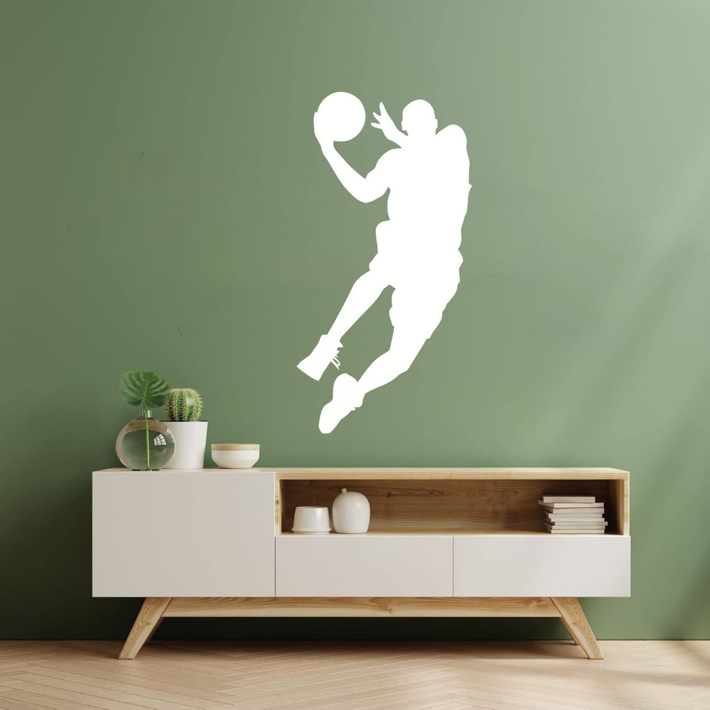 Vinyl Wall Stickers Sport Basketball Palyer Man Car Body Decoration