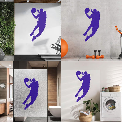 Vinyl Wall Stickers Sport Basketball Palyer Man Car Body Decoration