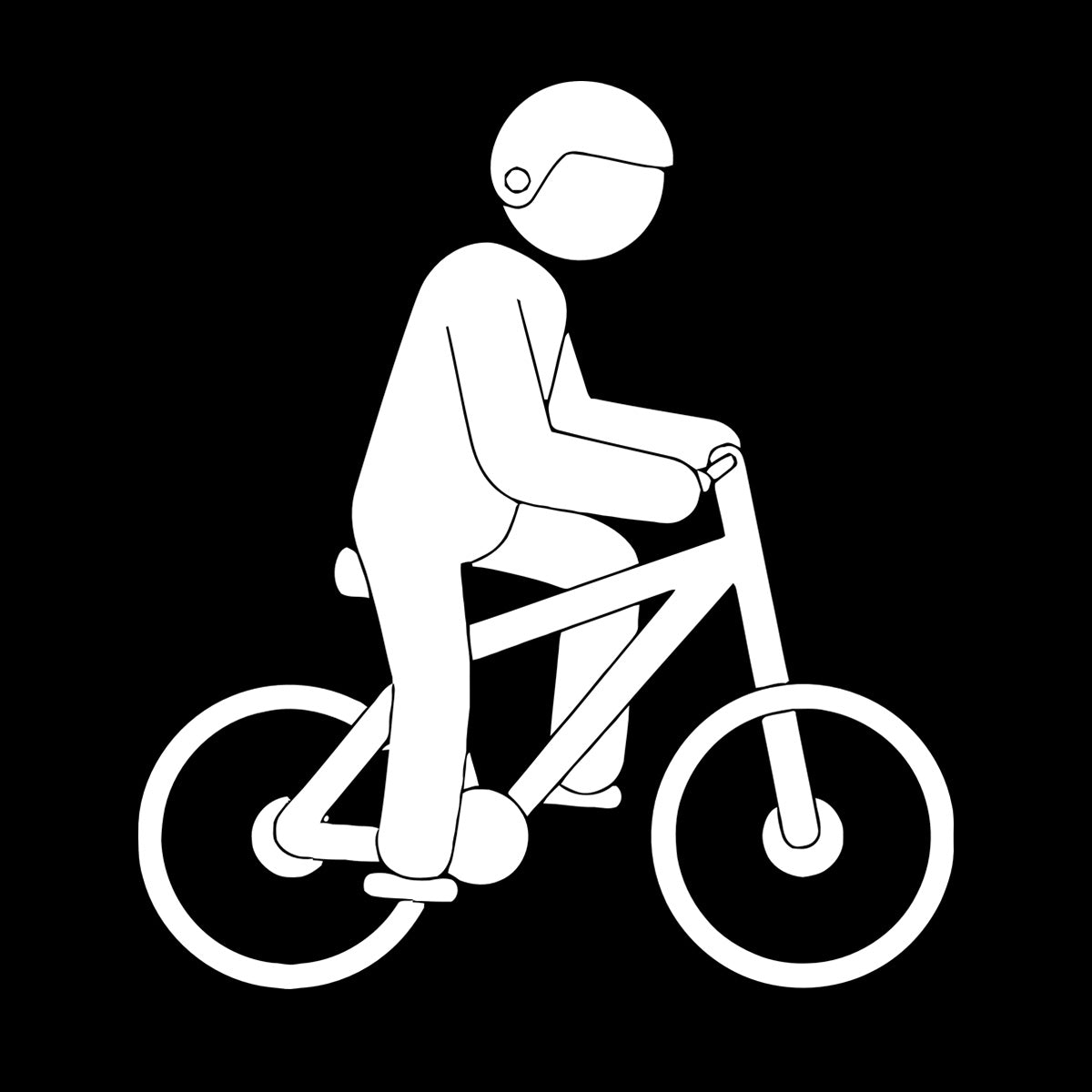 Wall Decals Sport Hobby Passion Cyclist Cycling Window Decals