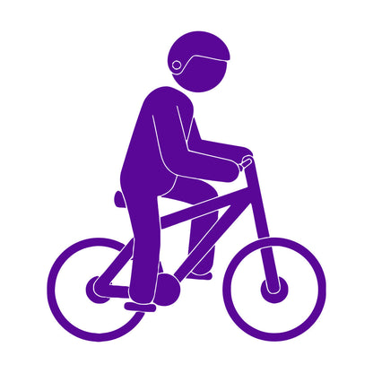 Wall Decals Sport Hobby Passion Cyclist Cycling Window Decals