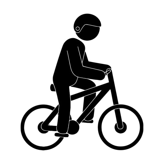 Wall Decals Sport Hobby Passion Cyclist Cycling Window Decals