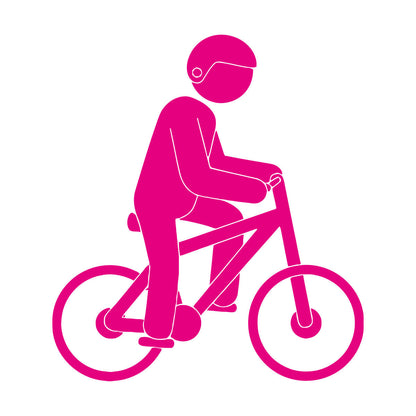 Wall Decals Sport Hobby Passion Cyclist Cycling Window Decals