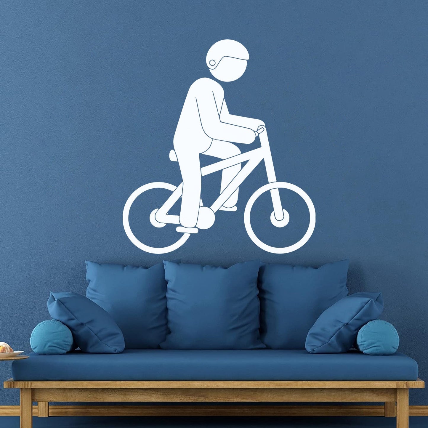 Wall Decals Sport Hobby Passion Cyclist Cycling Window Decals