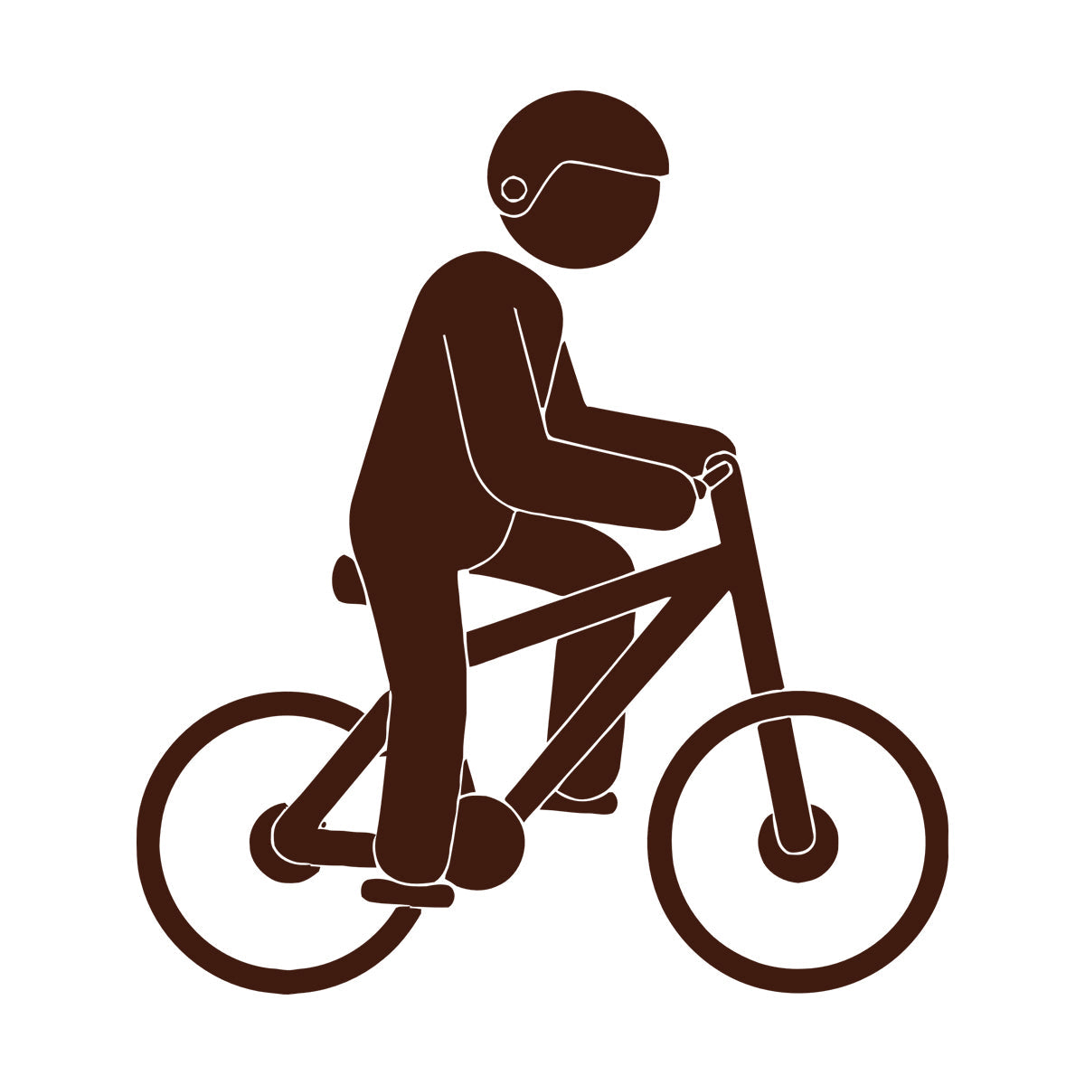 Wall Decals Sport Hobby Passion Cyclist Cycling Window Decals