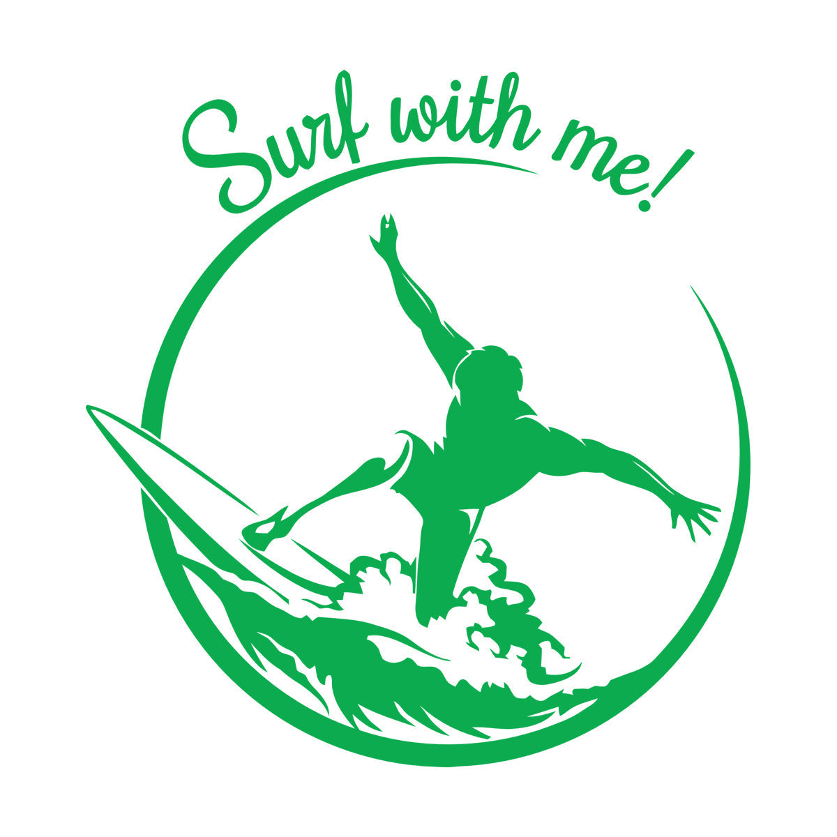 Mural And Wall Vinyl Decal Sports Garage Surfer Surfing Wave Extreme Tattoo Culture