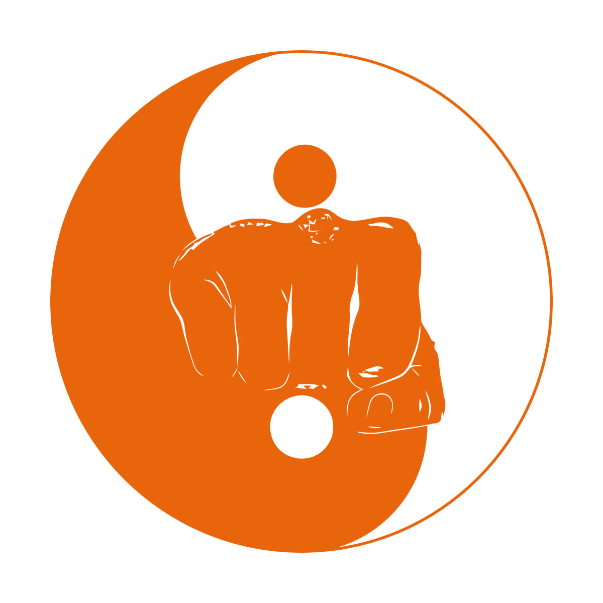 Wall Stickers Yin Yang Martial Arts Sports Fitnesscenter Fight Gymnastics Multi Color Selection