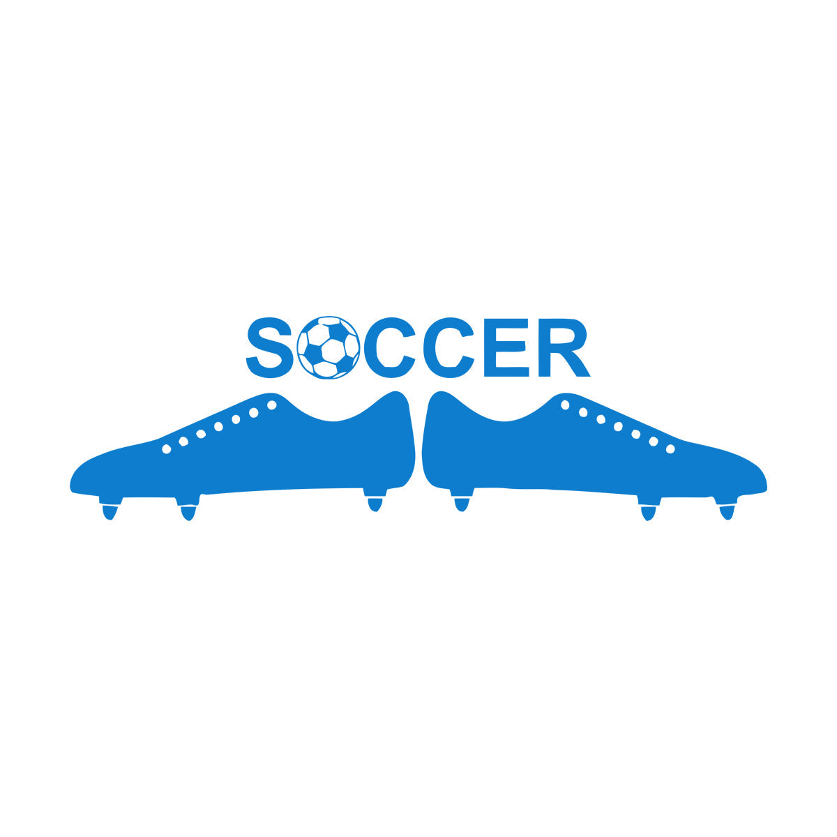 Vinyl Art Sticker Soccer Ball European Football Team Sports Man Easy Installation