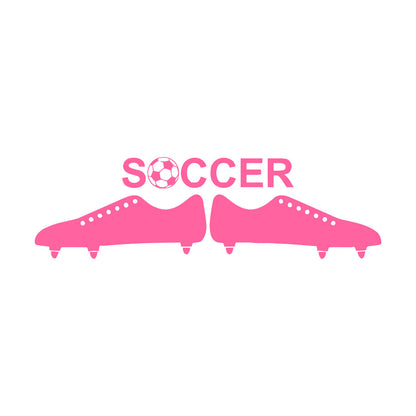 Vinyl Art Sticker Soccer Ball European Football Team Sports Man Easy Installation