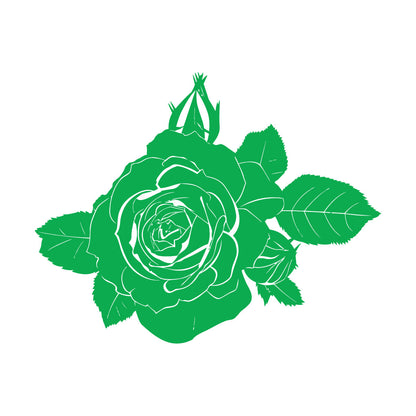 Vinyl Wall Decals Buds Rose Flowers Rosebud Wall Beautification