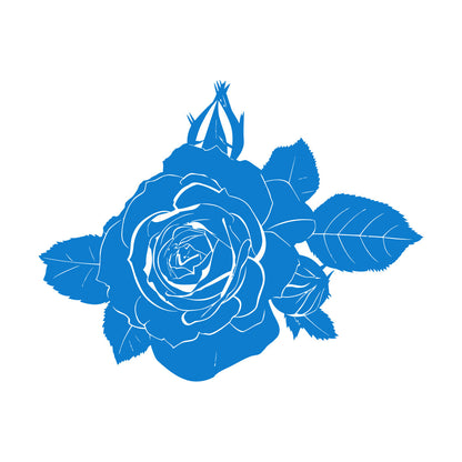 Vinyl Wall Decals Buds Rose Flowers Rosebud Wall Beautification