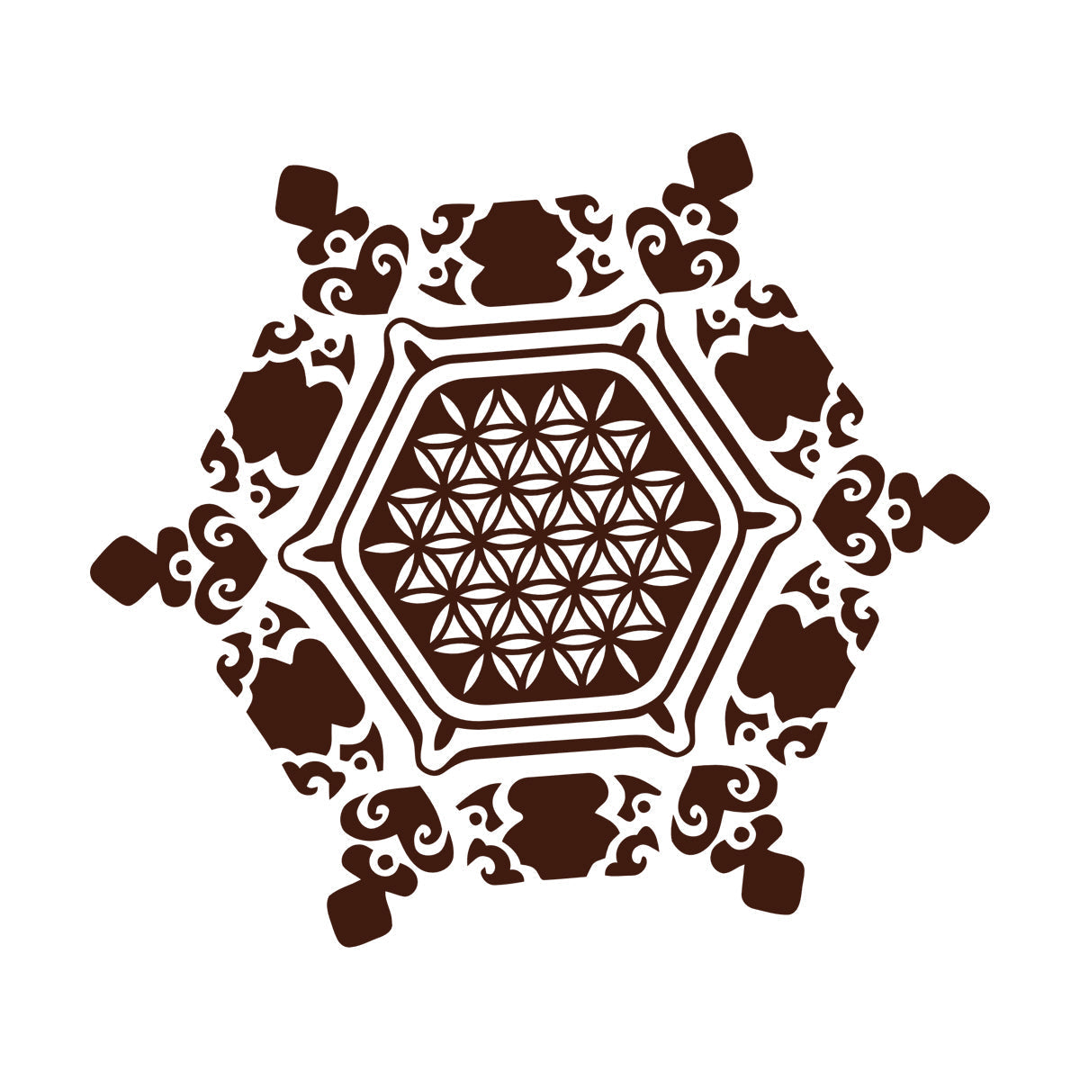 Wall Stickers Paster Paper Snowflake Water Crystal Flower Life Home Glass Stickers