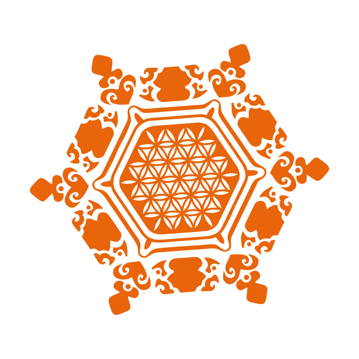 Wall Stickers Paster Paper Snowflake Water Crystal Flower Life Home Glass Stickers