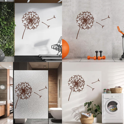 Vinyl Wall Decals Abstract Flower Bud Dandelion Parachute Multiple Size Options