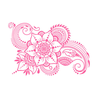 Wall Stickers Abstract Flowers Bouquet Floral Natural Garden Wall Beautification