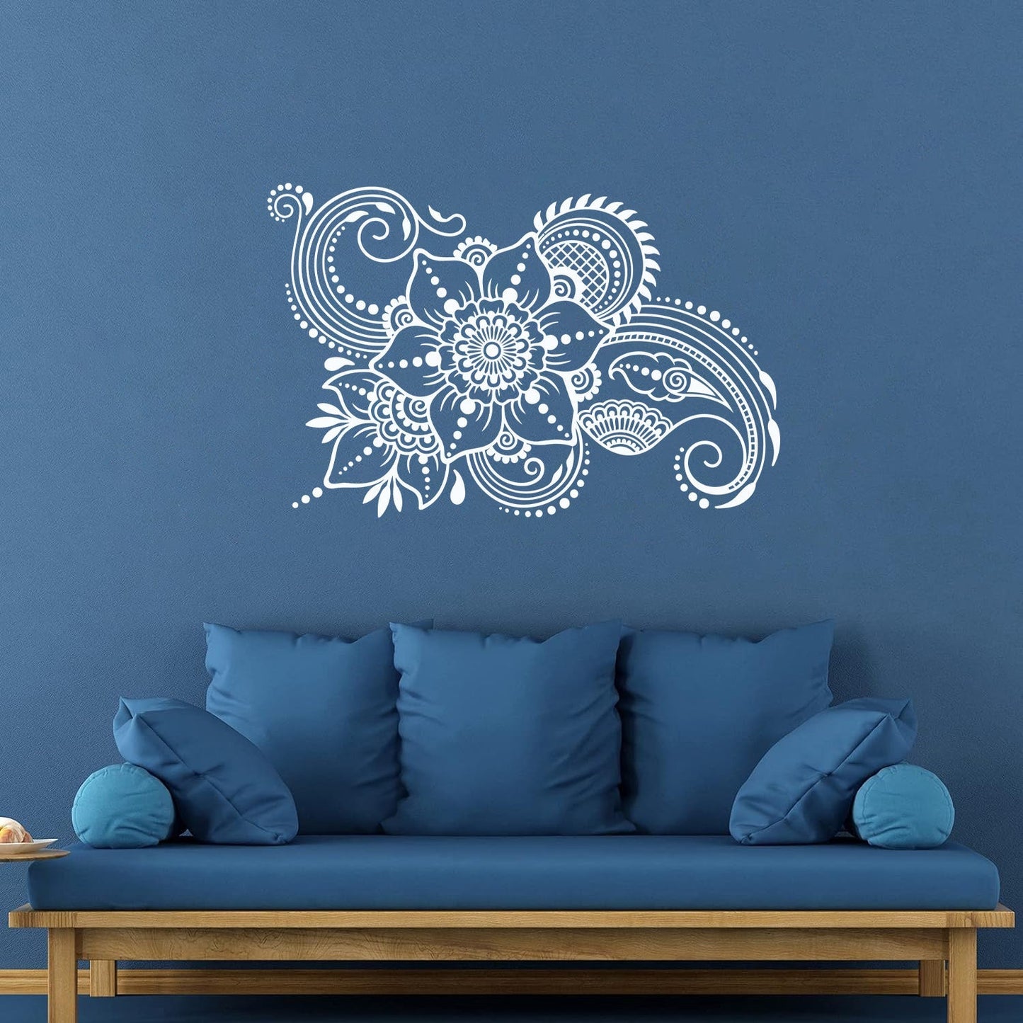 Wall Stickers Abstract Flowers Bouquet Floral Natural Garden Wall Beautification