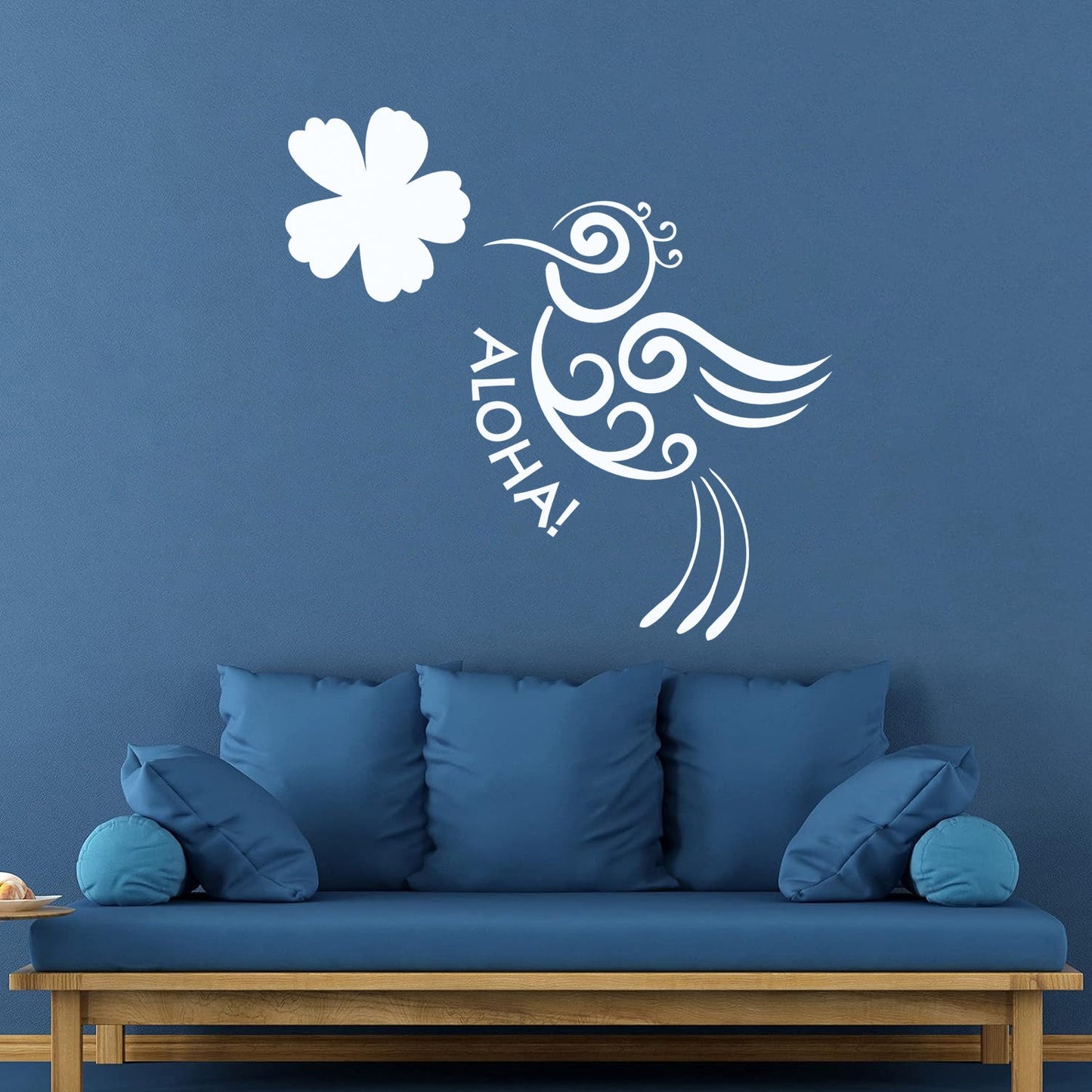 Aloha Bird Flower Hawaii Hawaiian Room Vinyl Wall Stickers Do Not Damage The Wall Surface