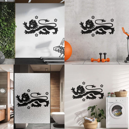 Celtic Ornament Lion Animal Flowers Wall Stickers Paster Paper Can Modify And Add Information
