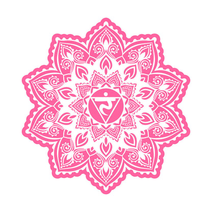 Vinyl Wall Decals Flowers Mandala Patterns Ornament Meditate Balance It Won'T Fall Off