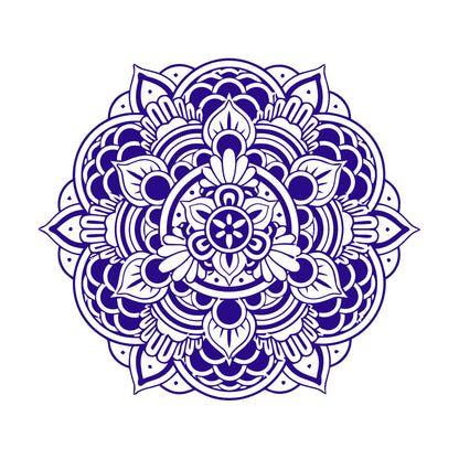 Wall Stickers Mandala Beautiful Flower Home Multiple Size Options