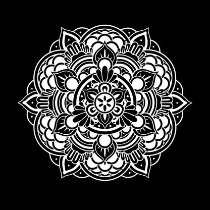 Wall Stickers Mandala Beautiful Flower Home Multiple Size Options