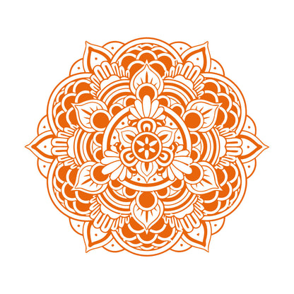 Wall Stickers Mandala Beautiful Flower Home Multiple Size Options