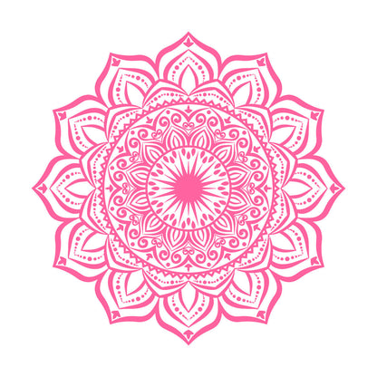 Engraving Decals Mandala Flower Pattern Ornament Natural Tattoo Culture