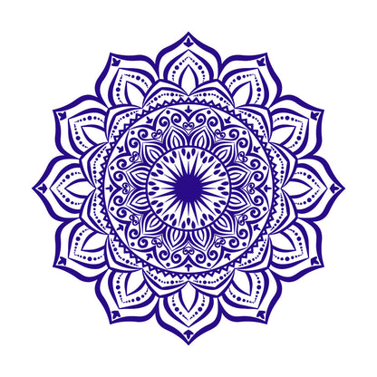 Engraving Decals Mandala Flower Pattern Ornament Natural Tattoo Culture