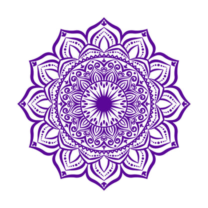 Engraving Decals Mandala Flower Pattern Ornament Natural Tattoo Culture
