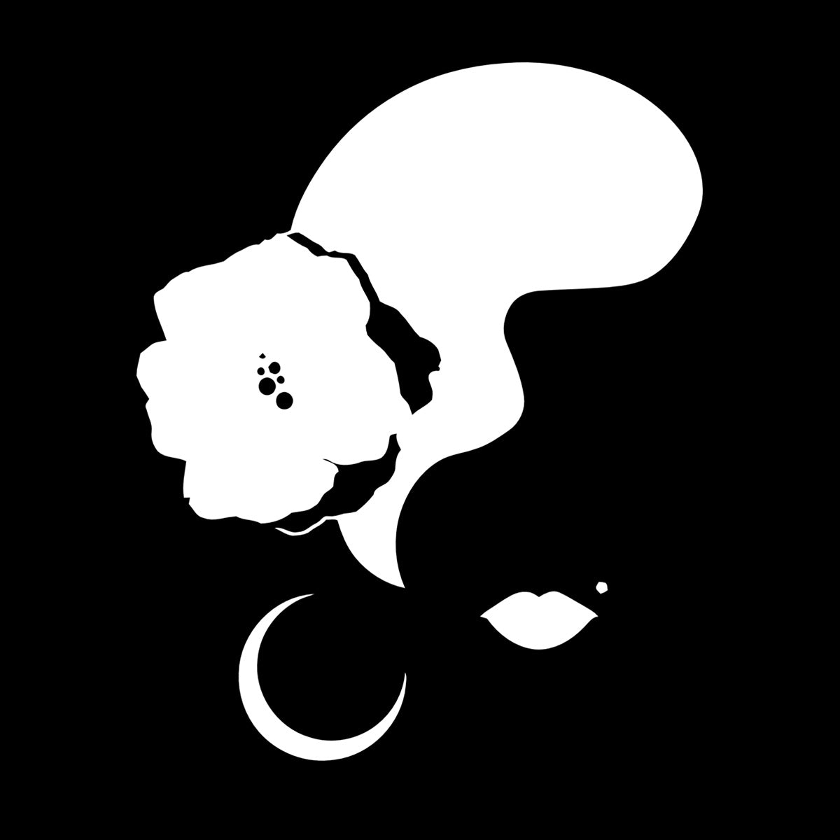 Spanish Dancer Woman Face Flower Flamenco Dance Wall Stickers Can Modify And Add Information