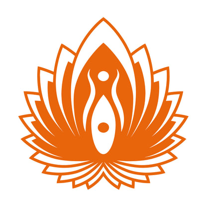 Mural And Wall Vinyl Decal Yin Yang Symbol Lotus Flower Yoga Buddhism Self Adhesive